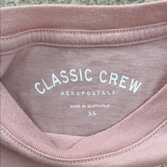 Aeropostale Blush Pink Logo Tee‎ - Picture 3 of 5